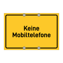 Keine Mobiltelefone