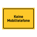 Keine Mobiltelefone