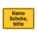 Keine Schuhe, bitte