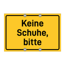 Keine Schuhe, bitte