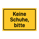Keine Schuhe, bitte