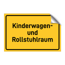 Kinderwagen- und Rollstuhlraum