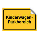 Kinderwagen- Parkbereich