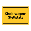 Kinderwagen- Stellplatz