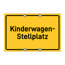 Kinderwagen- Stellplatz