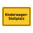 Kinderwagen- Stellplatz