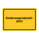 Kinderwagenabstell- platz