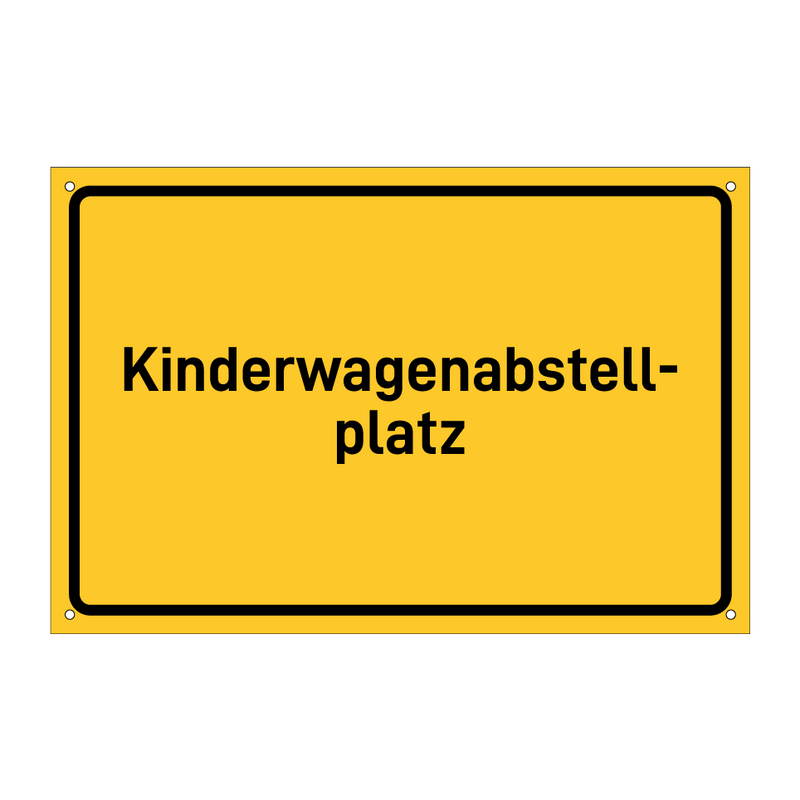 Kinderwagenabstell- platz