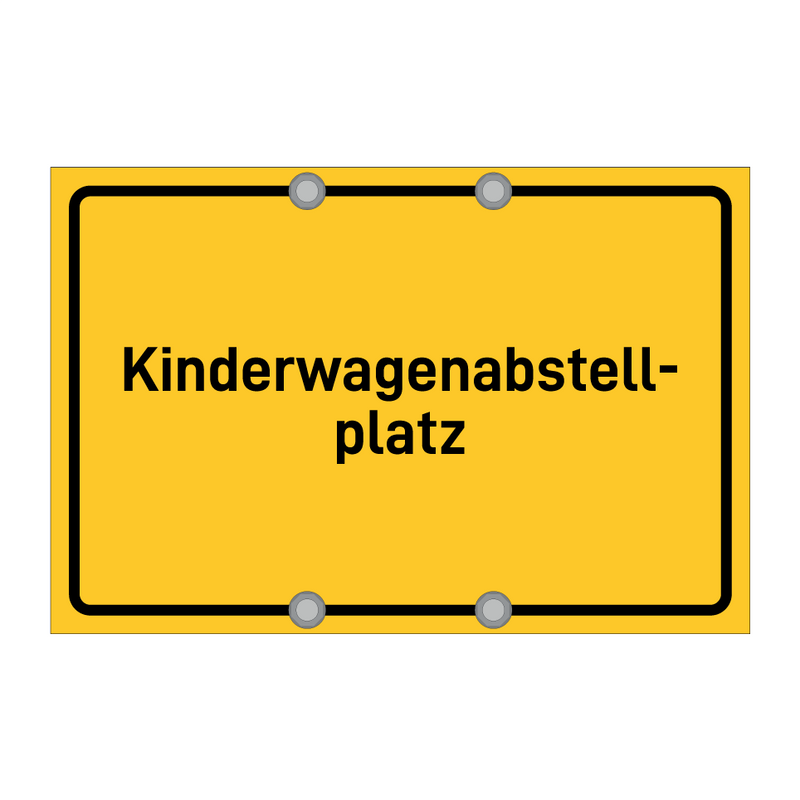 Kinderwagenabstell- platz