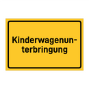 Kinderwagenun- terbringung