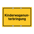 Kinderwagenun- terbringung