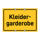 Kleider- garderobe