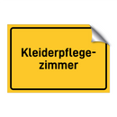 Kleiderpflege- zimmer