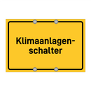 Klimaanlagen- schalter