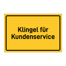 Klingel für Kundenservice