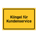Klingel für Kundenservice