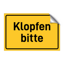 Klopfen bitte