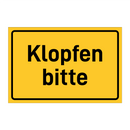 Klopfen bitte
