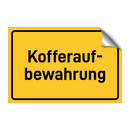 Kofferauf- bewahrung