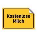 Kostenlose Milch