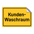 Kunden- Waschraum