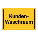 Kunden- Waschraum
