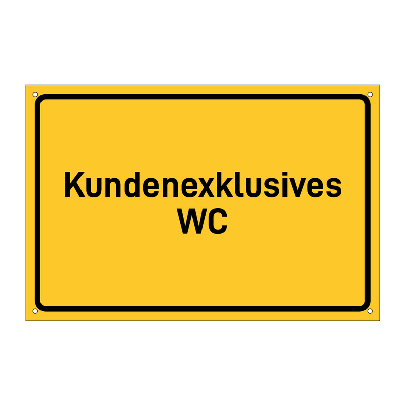 Kundenexklusives WC