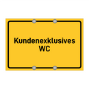 Kundenexklusives WC