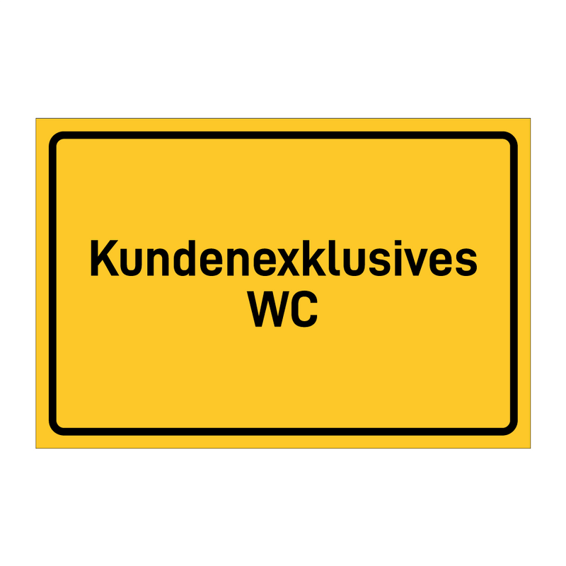 Kundenexklusives WC