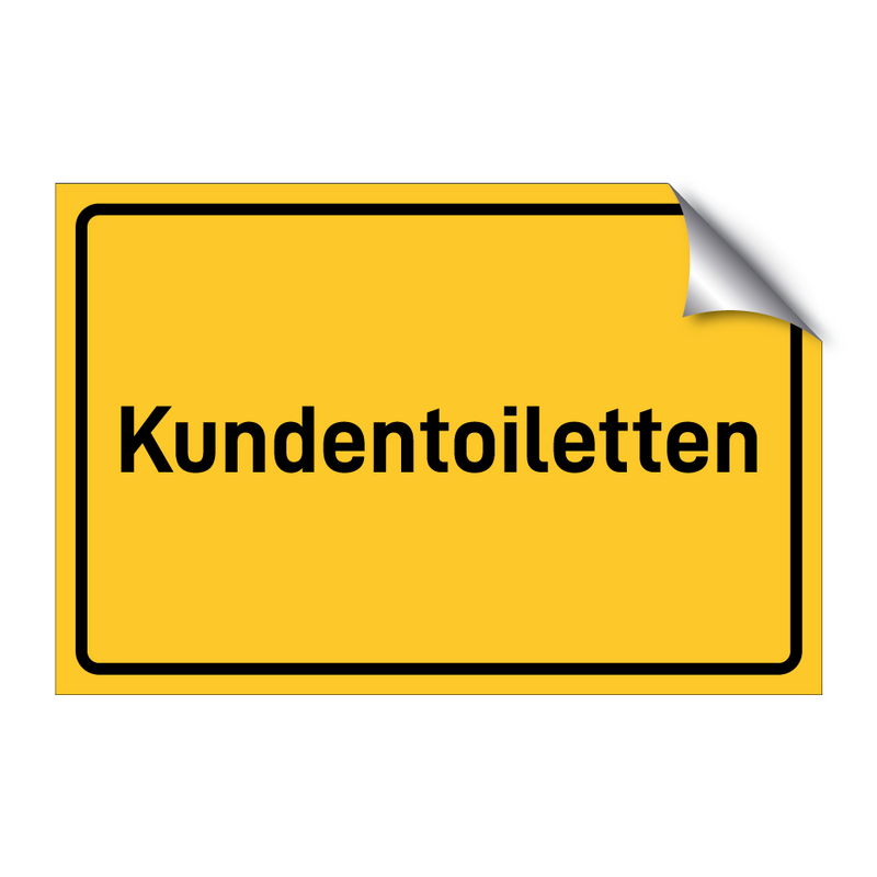 Kundentoiletten