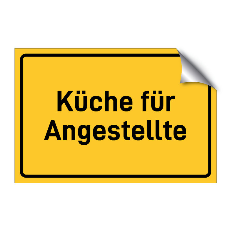 Küche für Angestellte