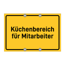Küchenbereich für Mitarbeiter