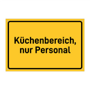 Küchenbereich, nur Personal