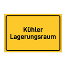 Kühler Lagerungsraum