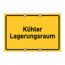 Kühler Lagerungsraum