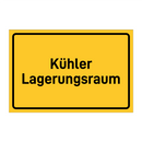 Kühler Lagerungsraum