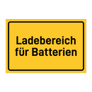 Ladebereich für Batterien
