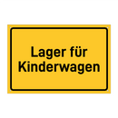 Lager für Kinderwagen