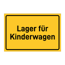 Lager für Kinderwagen