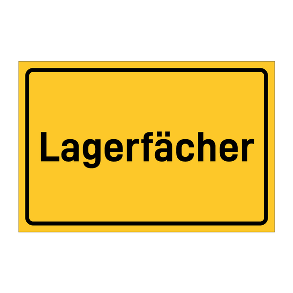 Lagerfächer
