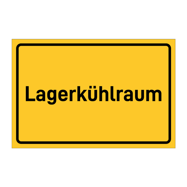 Lagerkühlraum