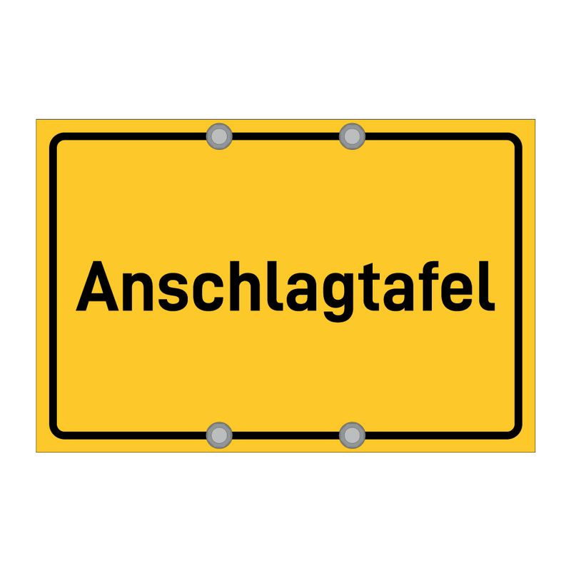 Anschlagtafel & Anschlagtafel & Anschlagtafel & Anschlagtafel & Anschlagtafel