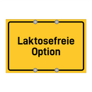 Laktosefreie Option