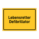 Lebensretter Defibrillator