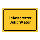 Lebensretter Defibrillator