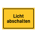 Licht abschalten