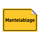 Mantelablage