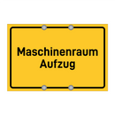 Maschinenraum Aufzug