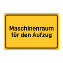 Maschinenraum für den Aufzug