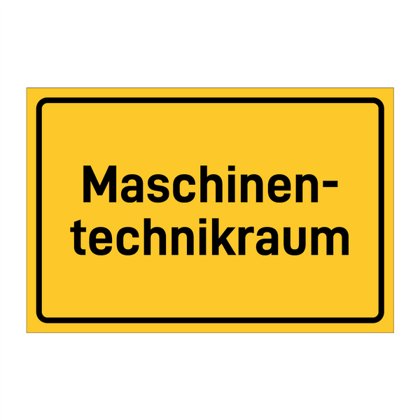 Maschinen- technikraum